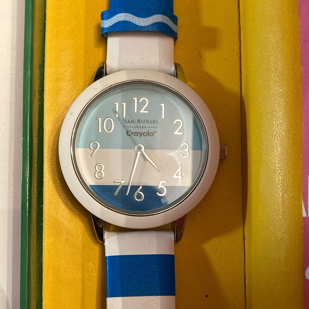 Isaac Mizrahi Loves Crayola Watch